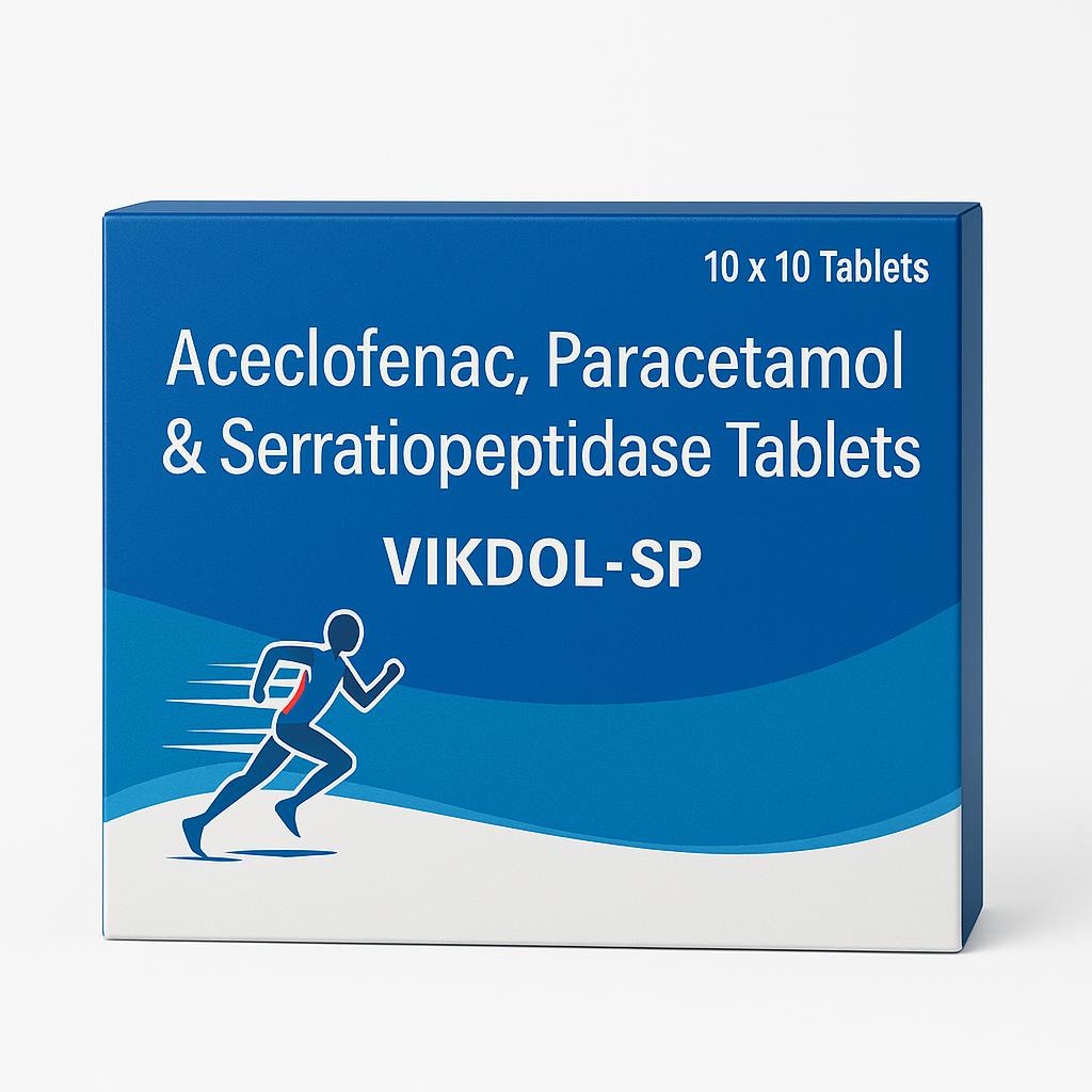 VIKDOL-SP pharmaceutical product